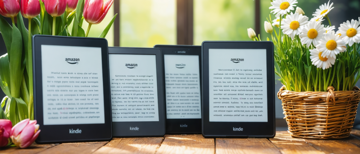 profitez des offres exceptionnelles sur les kindle d'amazon avant le grand événement printanier. découvrez des réductions incroyables sur les liseuses et emmenez vos lectures partout. ne manquez pas cette occasion de vous plonger dans vos livres préférés avec les dernières technologies d'amazon!