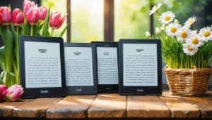 profitez des offres exceptionnelles sur les kindle d'amazon avant le grand événement printanier. découvrez des réductions incroyables sur les liseuses et emmenez vos lectures partout. ne manquez pas cette occasion de vous plonger dans vos livres préférés avec les dernières technologies d'amazon!