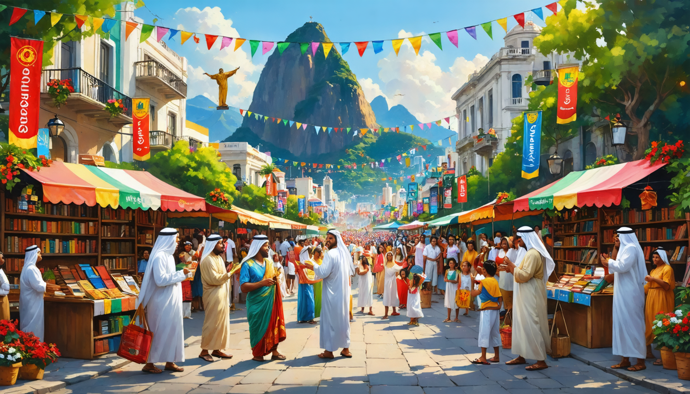 découvrez l'incroyable voyage de sharjah à rio de janeiro, où la nouvelle capitale mondiale du livre unesco prend vie. plongez dans une célébration fascinante de la culture, de la littérature et des échanges artistiques qui unissent le monde entier au brésil.