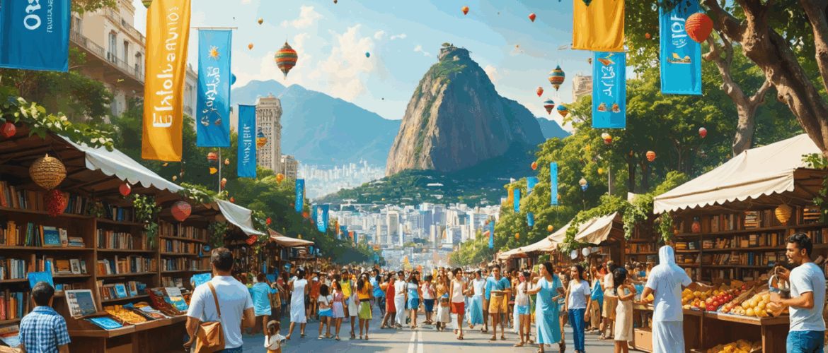 découvrez la magie de sharjah à rio, célébrant la nouvelle capitale mondiale du livre unesco au brésil. plongez dans un événement unique dédié à la littérature, la culture et l'échange créatif entre les peuples. ne manquez pas cette occasion de célébrer la passion des livres et l'importance de la lecture dans nos vies.