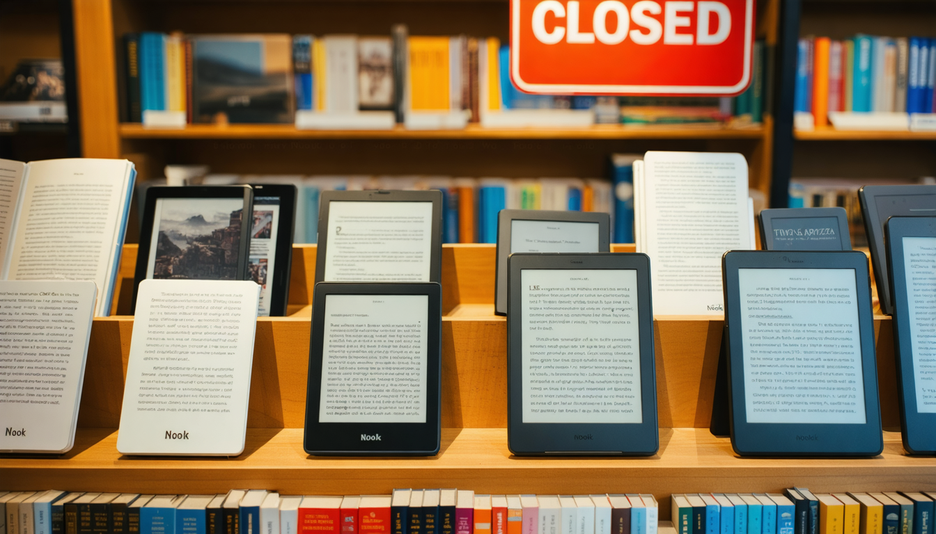 découvrez pourquoi les liseuses nook de barnes and noble ne seront plus produites. un tournant majeur dans l'univers de la lecture numérique qui soulève des questions sur l'avenir des liseuses sur le marché.