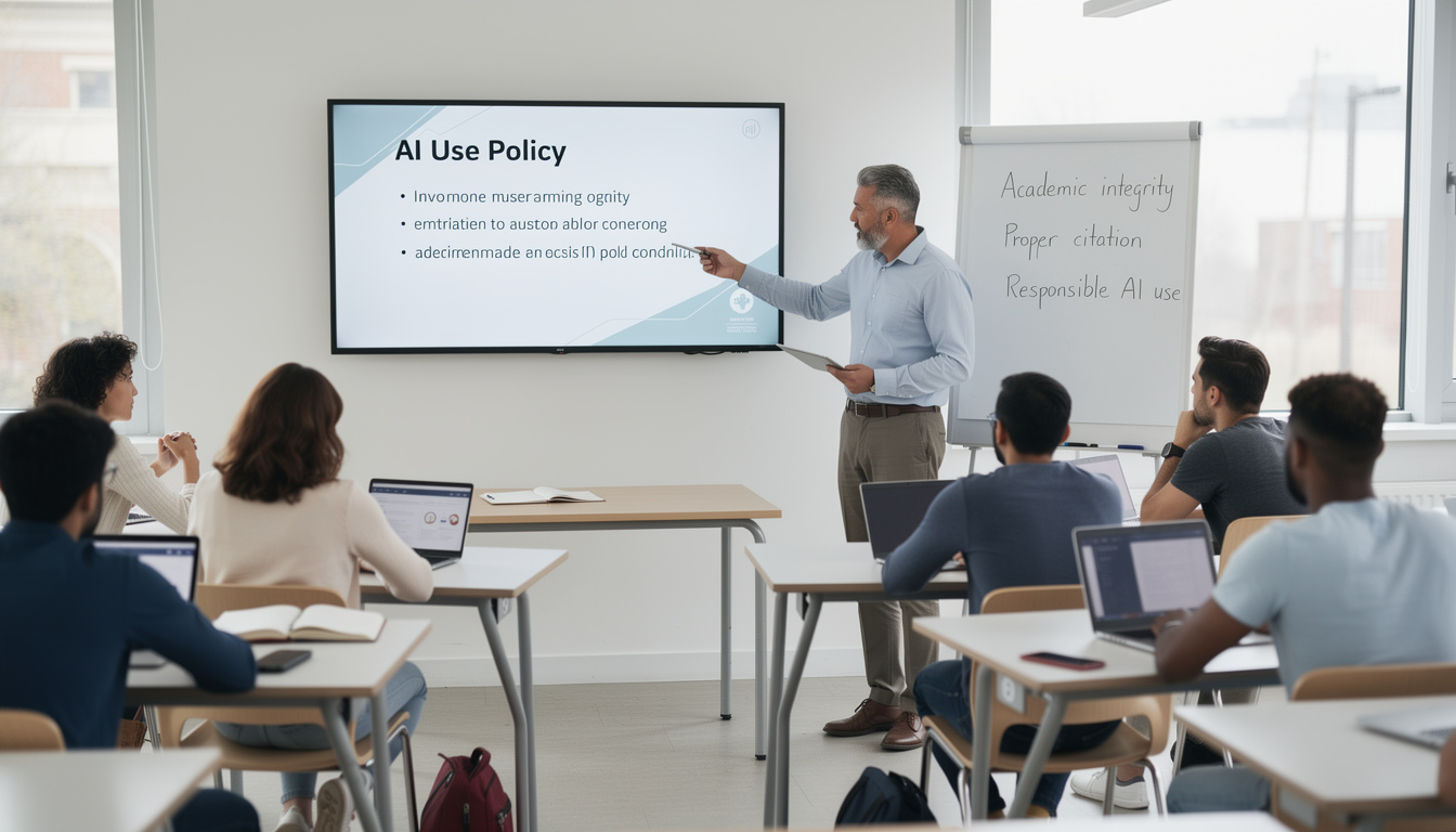 découvrez le livre blanc du groupe de travail de penn sur l'intégration de l'intelligence artificielle dans les salles de classe, explorant les meilleures pratiques et les enjeux éducatifs.