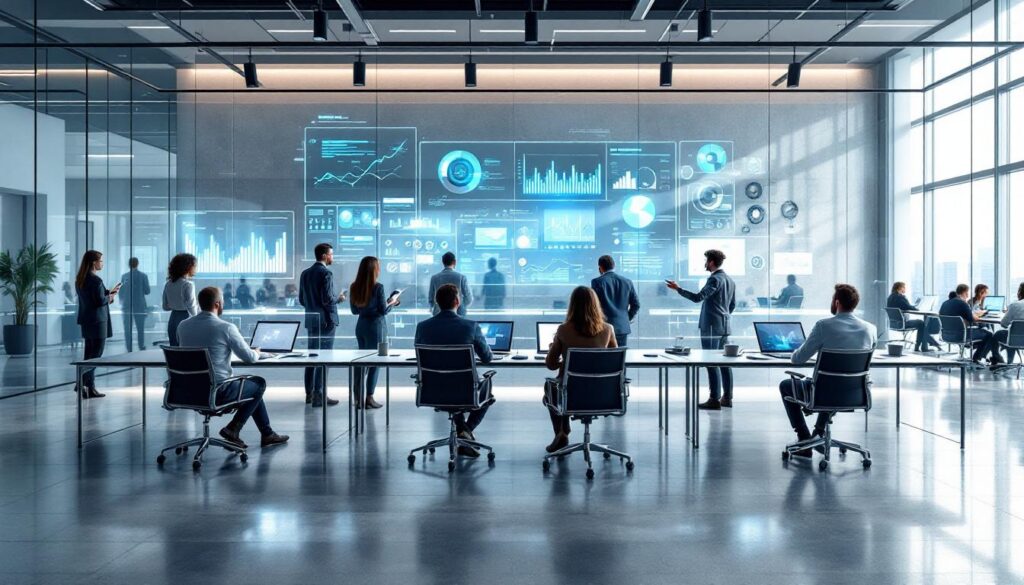 découvrez comment l'intelligence artificielle révolutionne les entreprises avec des usages concrets et les bénéfices qu'elle apporte en termes d'efficacité, d'innovation et de compétitivité.