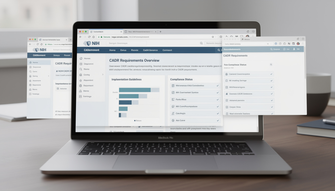 découvrez comment les sites web du nih ont intégré les exigences cadr à travers cette étude de cas détaillée, illustrant les meilleures pratiques et les défis rencontrés.