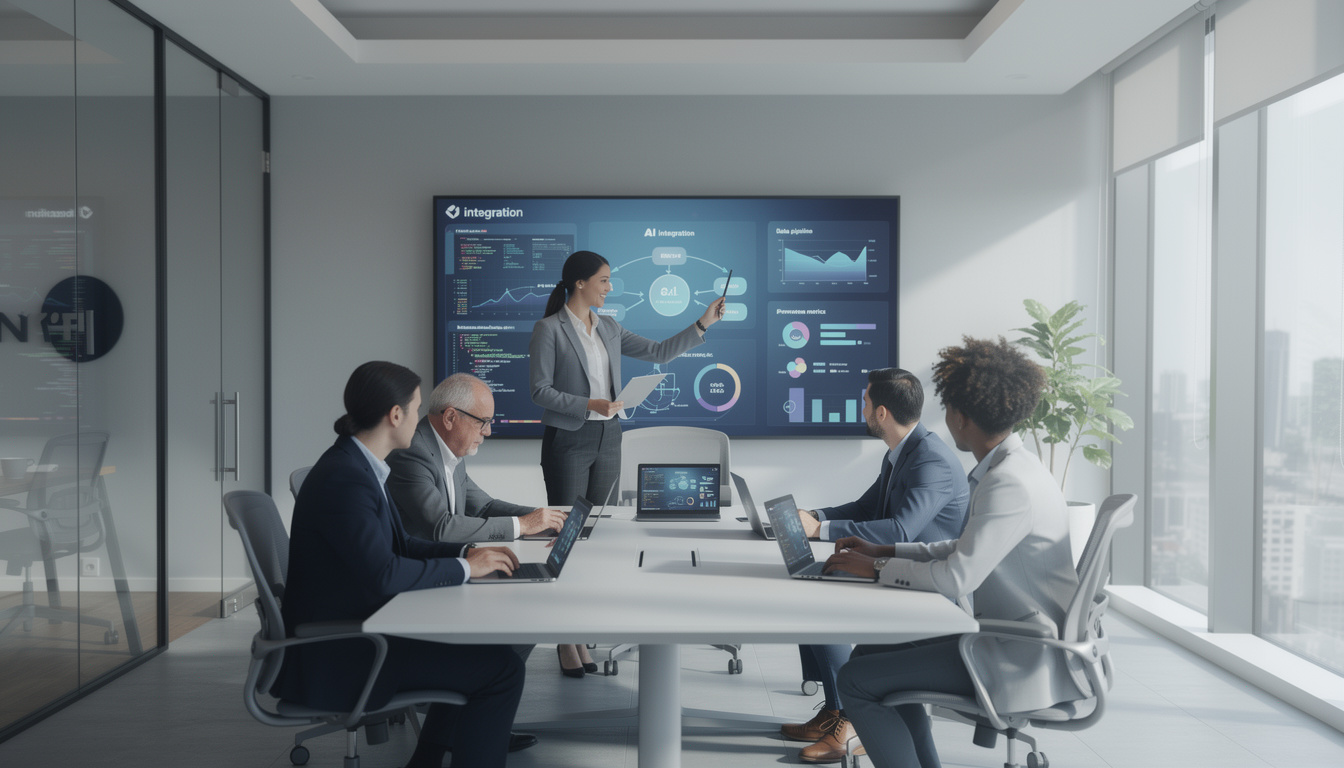 découvrez comment intégrer l'intelligence artificielle dans votre entreprise facilement, même sans expertise technique, grâce à des solutions simples et accessibles.