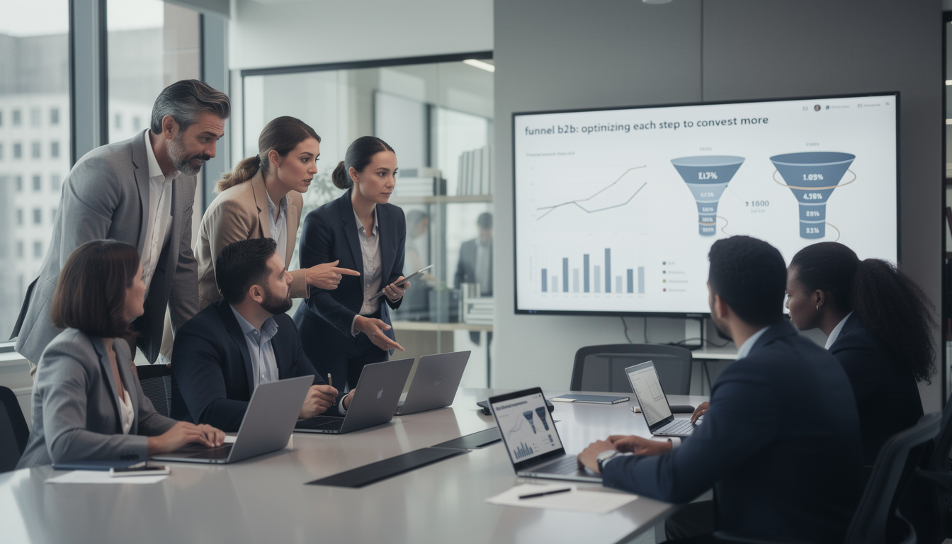découvrez comment optimiser chaque étape de votre funnel b2b pour augmenter vos conversions et maximiser votre retour sur investissement.