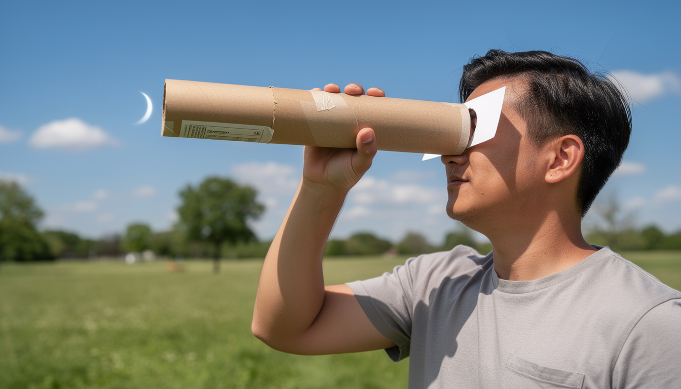découvrez comment observer l'éclipse solaire en toute sécurité sans recourir aux lunettes spéciales grâce à des méthodes simples et fiables pour protéger vos yeux.
