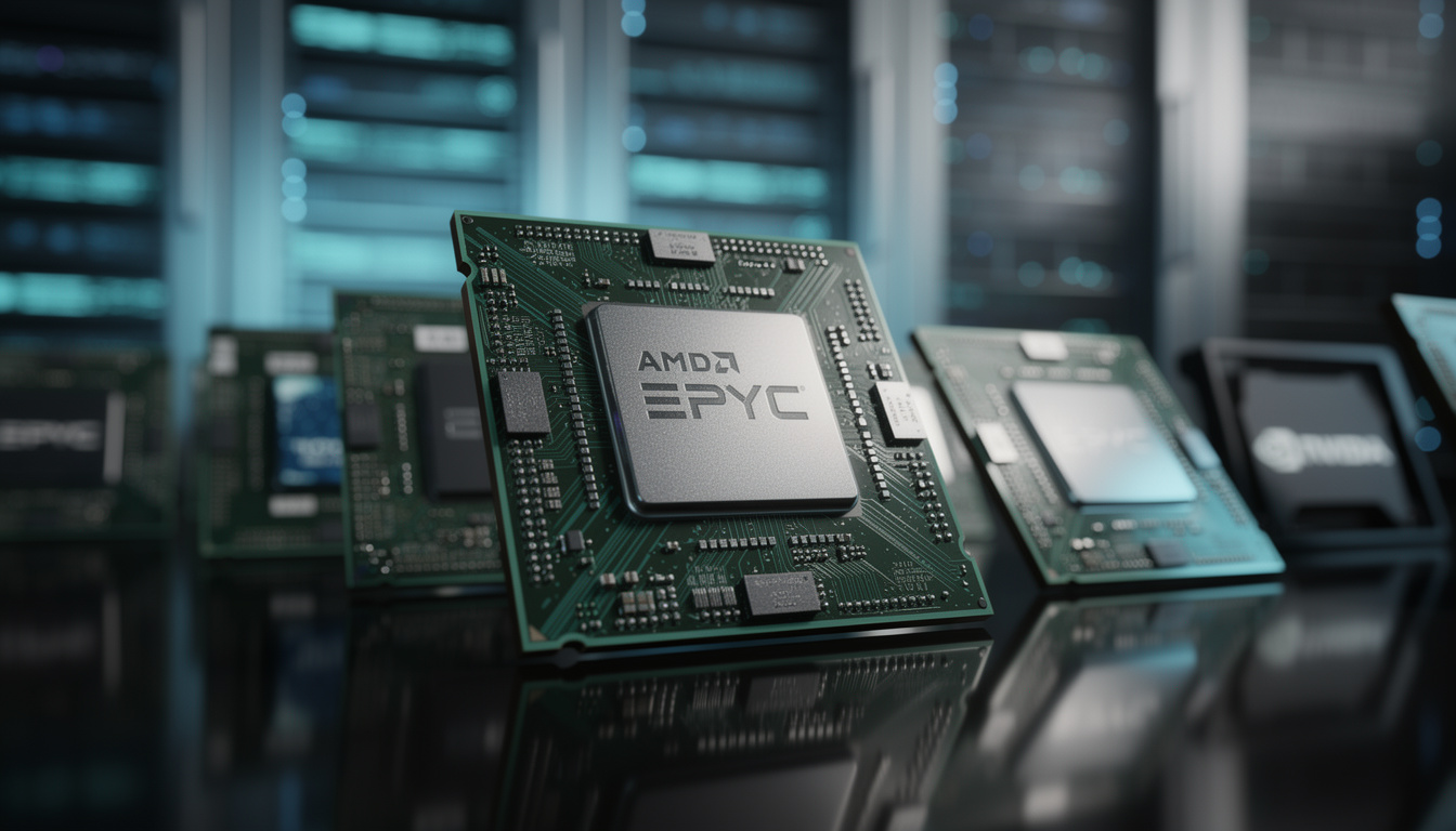 découvrez les premiers benchmarks officiels des processeurs amd epyc 'venice' et comment amd vise à rivaliser avec nvidia sur le marché des processeurs haute performance.