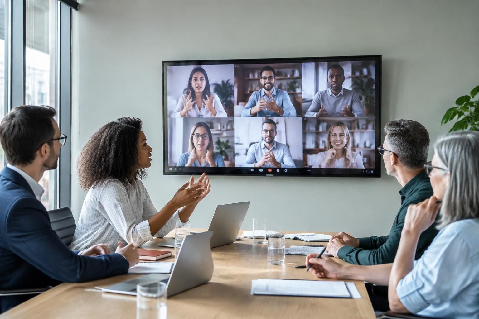 découvrez comment le management hybride permet de maintenir l’engagement des équipes à distance grâce à une communication adaptée, des objectifs clairs et un accompagnement régulier.