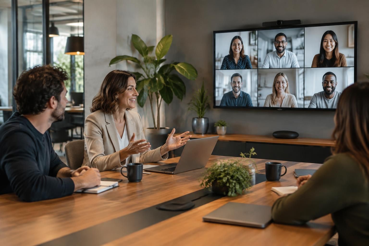 Management hybride : maintenir l’engagement des équipes à distance