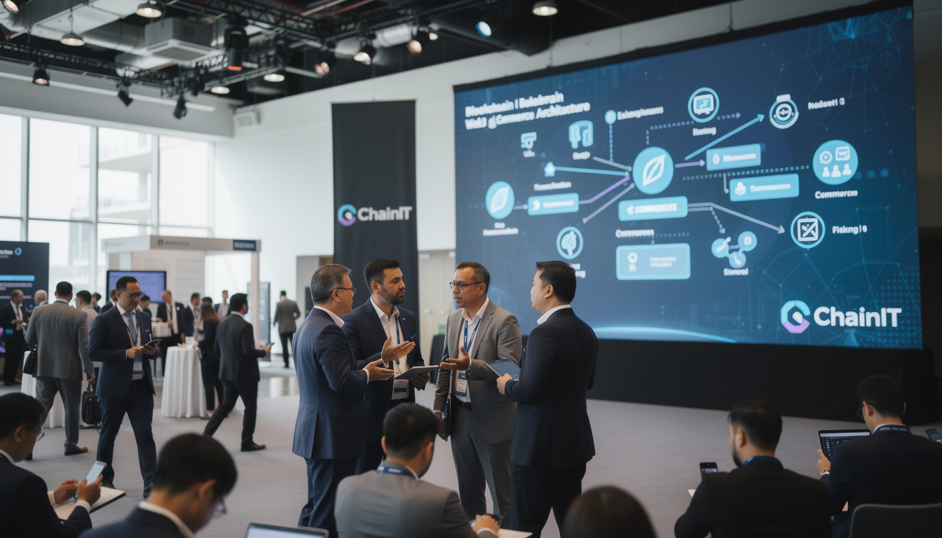 à token2049, chainit présente une architecture de commerce web3 complète, portée par des agents intelligents et conçue pour transformer les échanges numériques.