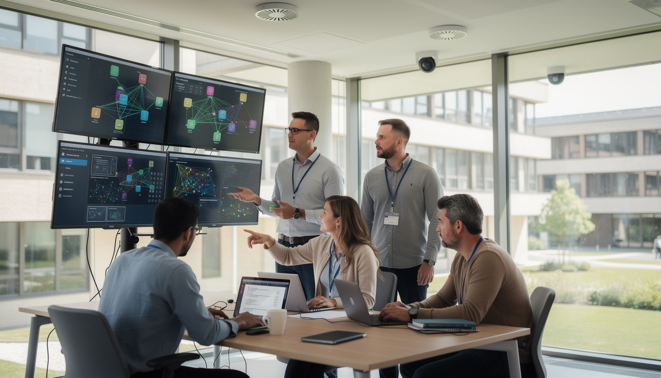 des organisations du secteur lancent une solution de campus intelligent haut de gamme offrant une connectivité 10 gbit/s.